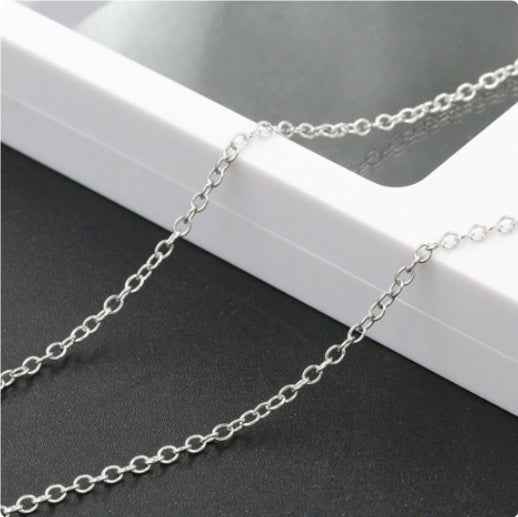 Knob Necklace Simple Crystal Pendant Girls Fashion Accessories New Rotating Love Pendant